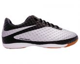 Tênis Futsal Nike Hypervenom Prata e Preto MOD:11259