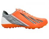 Chuteira Society Adidas Adizero F50 Laranj e Cinza MOD:11154