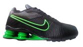 Nike Shox Turbo V Preto e Verde Limão MOD:10501