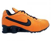 Tênis Nike Shox Turbo V Laranja e Preto MOD:10989