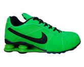 Tênis Nike Shox Turbo V Verde e Preto MOD:10843