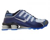 Tênis Nike Shox NZ Azul e Branco MOD:10849
