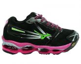 Tênis Infantil Mizuno Wave Prophecy 2 Preto e Rosa MOD:11174