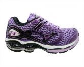 Tênis Mizuno Wave Creation 13 Roxo e Preto MOD:11082