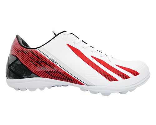 Chuteira Society Adidas Adizero F50 Branco e Verm MOD:11151