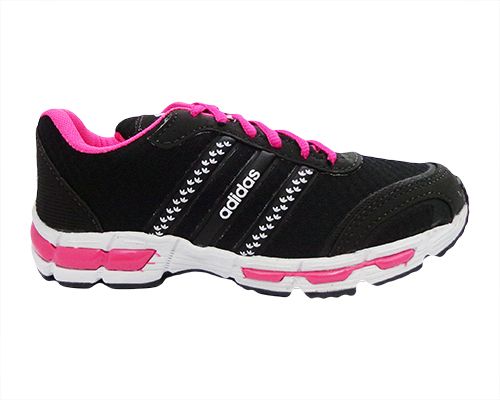 Tênis Adidas Breeze II , Preto e Rosa MOD:35081
