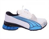 Tênis Puma Disc Cell Torino Branco e Azul MOD:10953