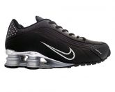 Tênis Nike Shox R4 Cromado Preto e Prata MOD:11141