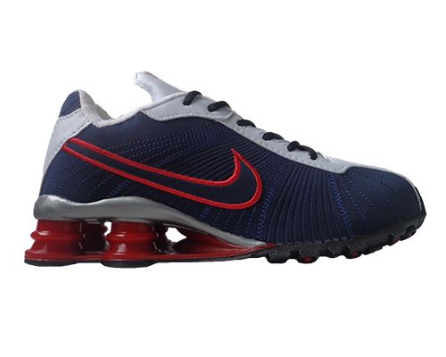 Tênis Nike Shox Turbo V Azul Marinho e Vermelho MOD:10590