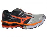 Mizuno Wave Creation 14 Preto, Grafite e Laranja MOD:11169