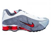 Tênis Nike Shox R4 Cromado Grafite e Vermelho MOD: 10968