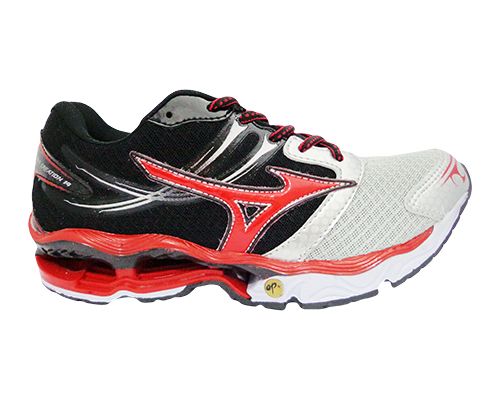 Mizuno Wave Creation 14 Preto, Grafite e Vermelho MOD:11167