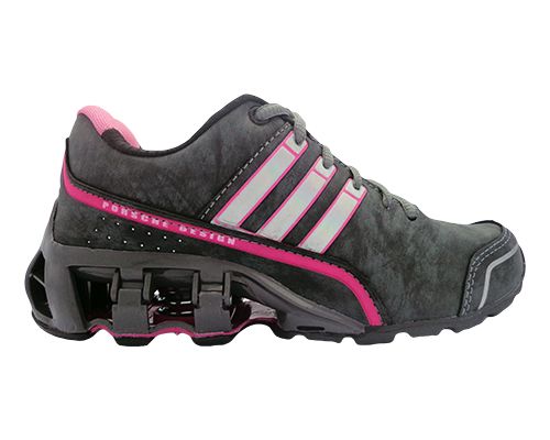 Tênis Adidas Porsche II Grafite e Rosa MOD:31004