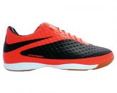 Tênis Futsal Nike Hypervenom Preto e Laranja MOD:11261