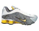 Tênis Nike Shox R4 Cromado Grafite e Amarelo MOD:10974