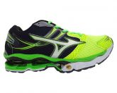 Mizuno Wave Creation 14 Azul Marinho e Verde Limão MOD:11166