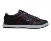 Sapatênis Lacoste Preto e Vermelho MOD:10747