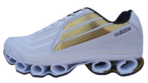 Tênis Adidas Titan Branco e Ouro MOD:10290